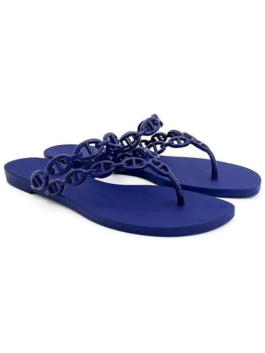 Island Sandals 36 Blue 4HA0830 - HERMES - BALAAN 1