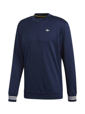 Pique crew neck_DU7854 - ADIDAS - BALAAN 1