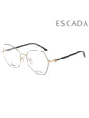 Glasses Frame VES B36F 0301 Round Titanium Men Women - ESCADA - BALAAN 1