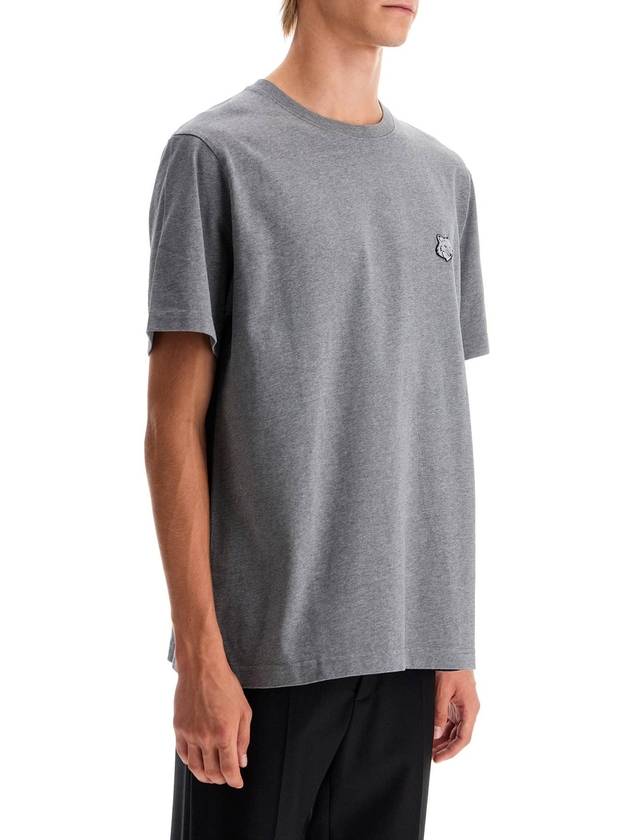 Bold Fox Head Patch Comfort Short Sleeve T-Shirt Grey - MAISON KITSUNE - BALAAN 3