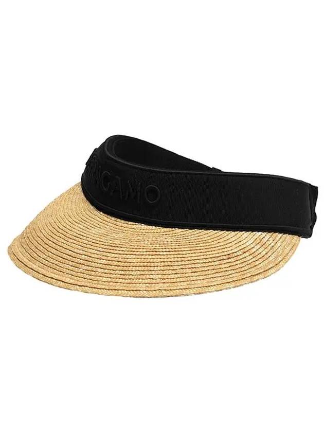 Logo Visor Black - SALVATORE FERRAGAMO - BALAAN 5