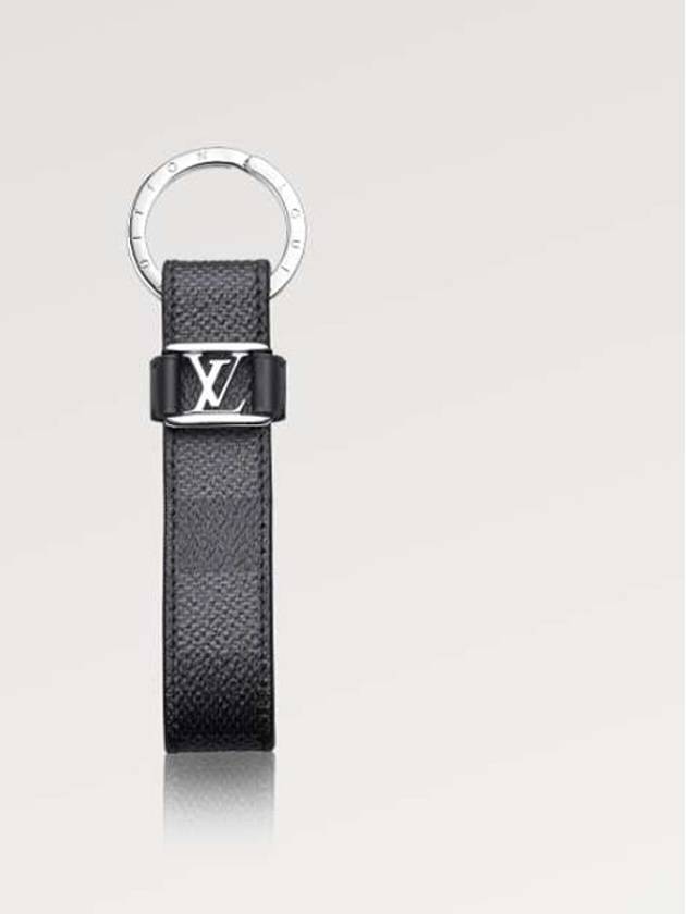 LV Dragonne Key Holder Black - LOUIS VUITTON - BALAAN 3