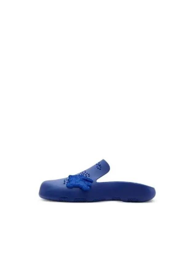 Stingray perforated slider slippers blue - BURBERRY - BALAAN 6