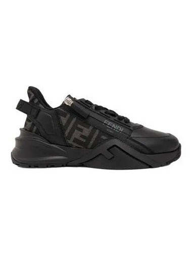 Sneakers Women s Flow Black White - FENDI - BALAAN 1