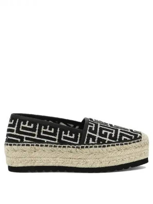 ALEX monogram jacquard espadrilles 271257 - BALMAIN - BALAAN 1