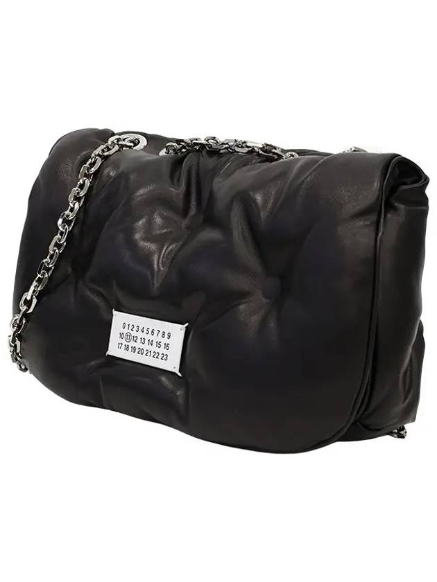 Glam Slam Flap Medium Shoulder Bag Black - MAISON MARGIELA - BALAAN 4