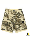 Shadow Project Print Bermuda Shorts Beige - STONE ISLAND - BALAAN 2