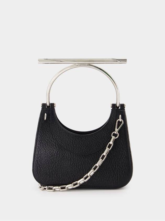 Mini Cross Bar Purse - Alexander McQueen - Leather - Black - ALEXANDER MCQUEEN - BALAAN 3