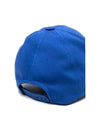 Side logo patch cotton ball cap vintage blue - COURREGES - BALAAN 4