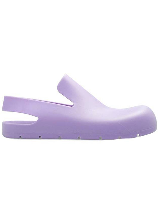 Puddle Clog Rubber Sandals Wisteria - BOTTEGA VENETA - BALAAN.