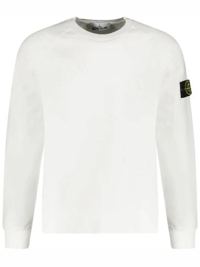 Wappen Patch Crewneck Sweatshirt Ice - STONE ISLAND - BALAAN 2