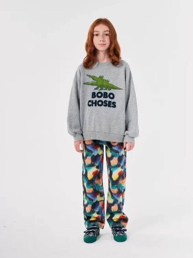 Talking Crocodile Sweatshirt B224AC037 Italian Kids - BOBO CHOSES - BALAAN 5