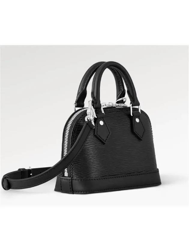 Nano Alma Epi Leather Tote Bag Black - LOUIS VUITTON - BALAAN 3