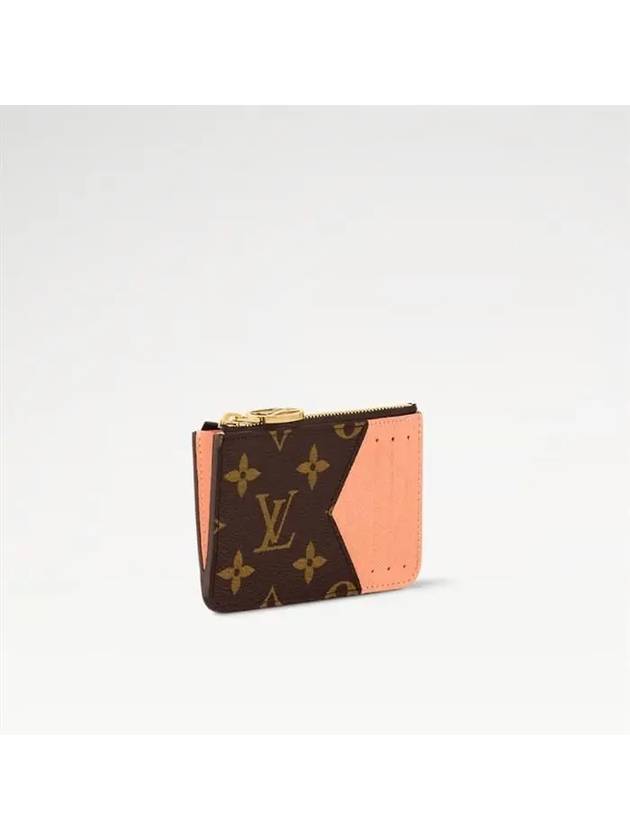 Women's Romy Monogram Card Wallet Brown Apricot - LOUIS VUITTON - BALAAN 3