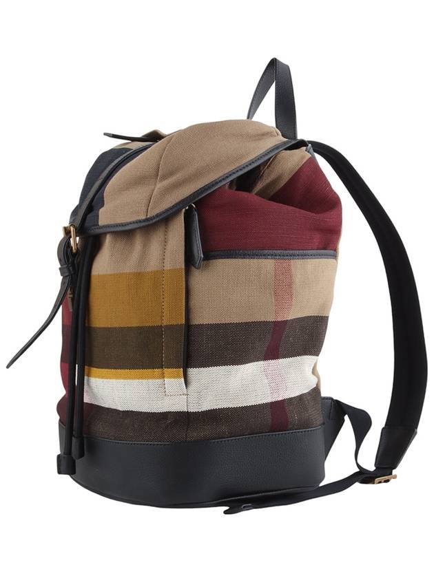 4013275 Driftone House Check Canvas Backpack 33565 2 - BURBERRY - BALAAN 2