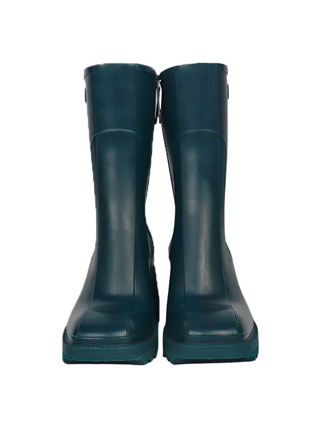 Betty Chunky Sole Rain Boots Green - CHLOE - BALAAN 4