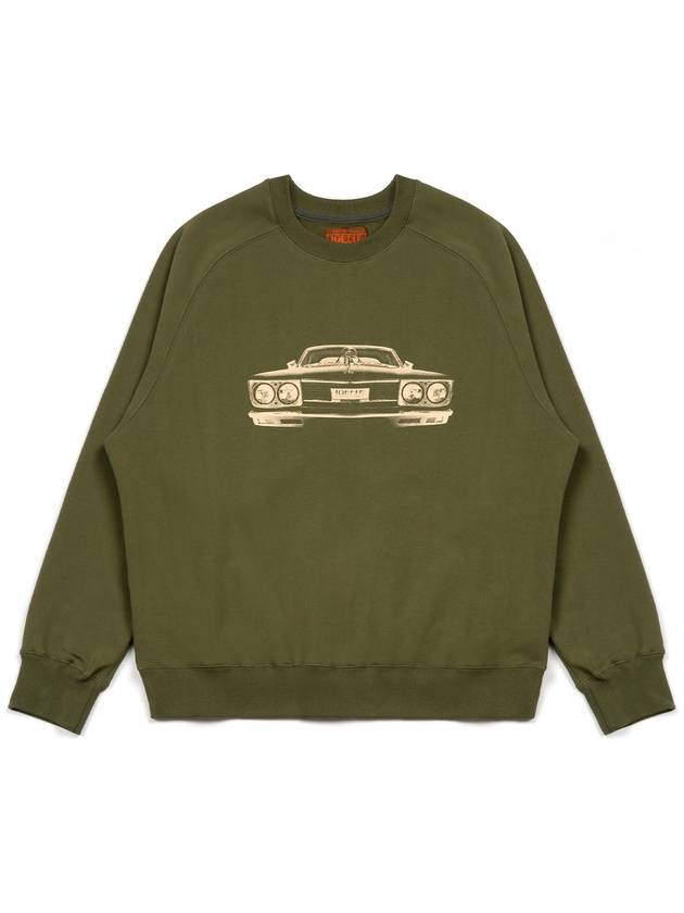 Headlight Sweatshirt Green I5WE02GR - IOEDLE - BALAAN 2