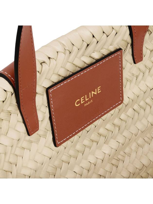 Triomphe Classic Pannier Rattan Tote Bag Tan - CELINE - BALAAN 5