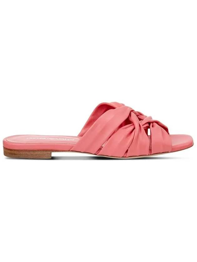 Women s Wrinkle Cross Strap Sandals Coral Pink 271605 - EMPORIO ARMANI - BALAAN 1