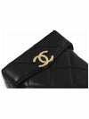 Black gold box mini chain bag AS2876 - CHANEL - BALAAN 4