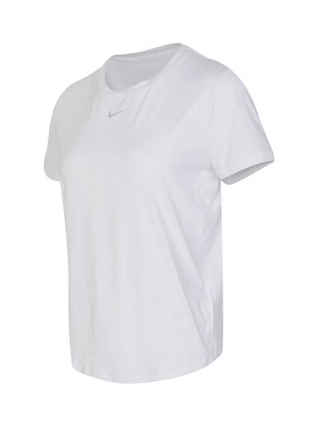 Women's One Classic Dri Fit Short Sleeve T-Shirt White - NIKE - BALAAN 2