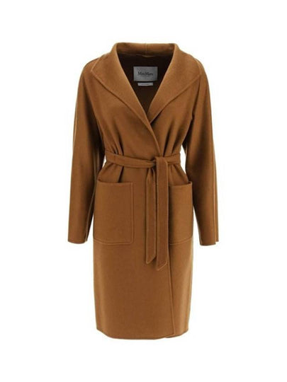 Lilia Cashmere Single Coat Tobacco - MAX MARA - BALAAN 2