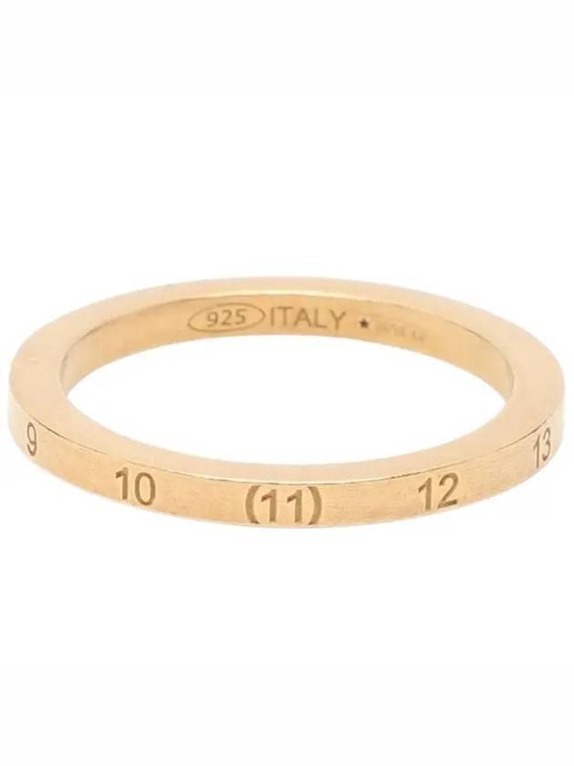 Number Logo Slim Ring Gold - MAISON MARGIELA - BALAAN 1