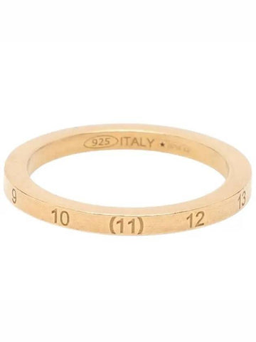 Number Logo Slim Ring Gold - MAISON MARGIELA - BALAAN 1