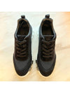 Bouncing Parachute Fabric Low Top Sneakers Noir - HERMES - BALAAN 6