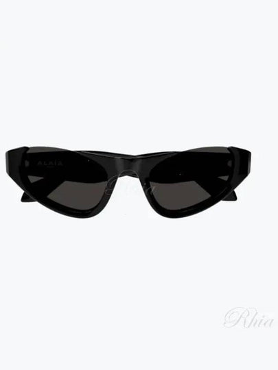 Cat eye logo temple sunglasses AA0076S 001 - ALAIA - BALAAN 1