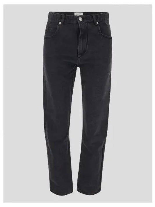 NEA black slim fit denim pants - ISABEL MARANT ETOILE - BALAAN 1