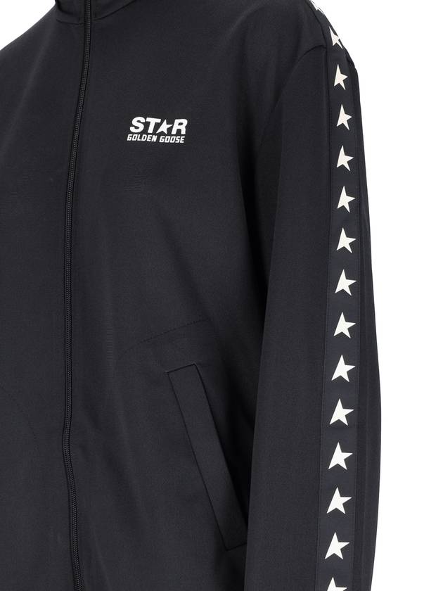 Star Collection Dennis Track Jacket Black - GOLDEN GOOSE - BALAAN 4