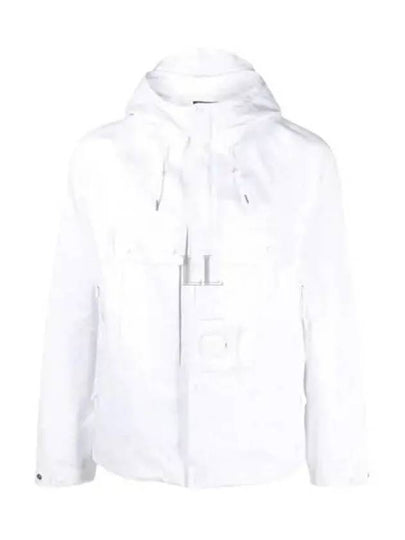 Metropolis AAC Hooded Jacket White - CP COMPANY - BALAAN 2