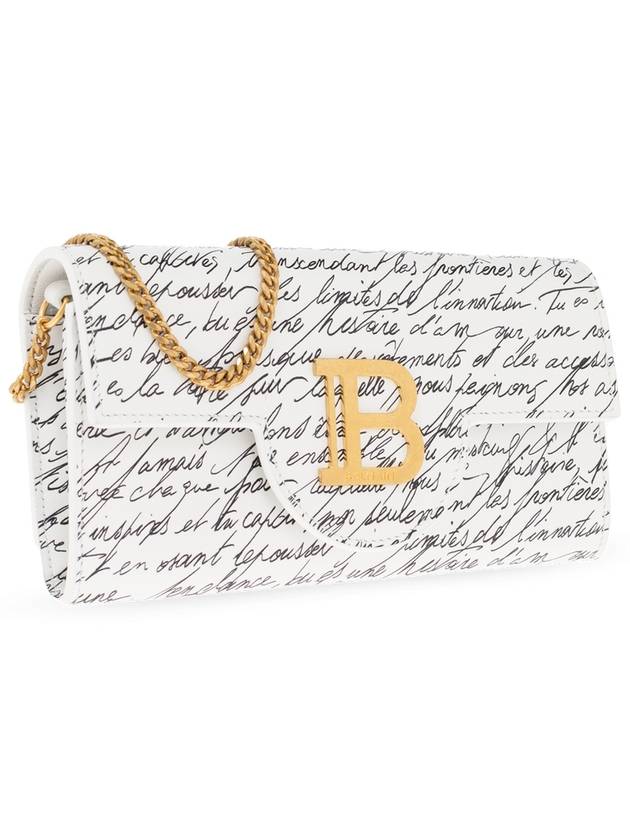 Balmain Wallet On Chain B-Buzz, Women's, White - BALMAIN - BALAAN 4