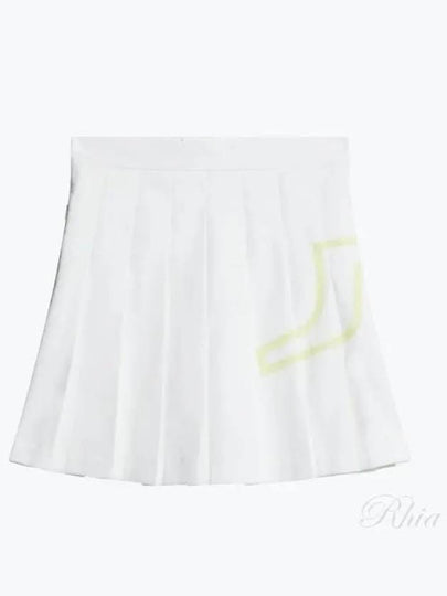 Naomi Pleated Skirt White - J.LINDEBERG - BALAAN 2