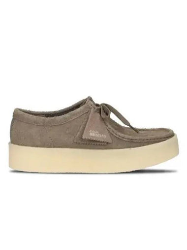 Wallaby Cup Pale Khaki Suede - CLARKS - BALAAN 1