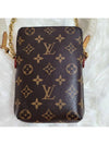 Louis Vuitton M80746 Monogram Utility Phone Pocket Chain Crossbody Bag - LOUIS VUITTON - BALAAN 5