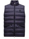 Lechtal Down Padded Vest Navy - MONCLER - BALAAN 2