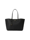 Monogram Motif Medium Tote Bag Black - BURBERRY - BALAAN 2