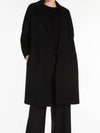 Arona Virgin Wool Coat Black 90160439 013 - S MAX MARA - BALAAN 6