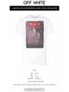 Spray Caravaggio Slim Fit Short Sleeve T-Shirt White - OFF WHITE - BALAAN 3