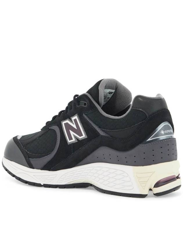 Gore-Tex Low Top Sneakers Black Grey - NEW BALANCE - BALAAN 4