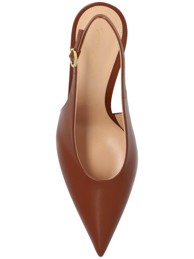 Gianvito Rossi Heeled Shoes 'Robbie', Women's, Brown - GIANVITO ROSSI - BALAAN 6