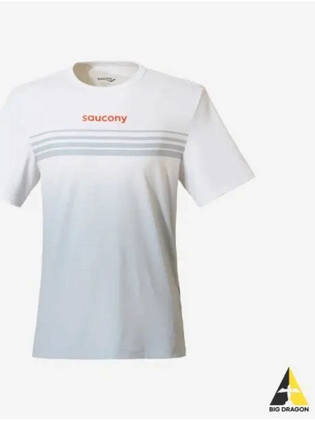 Endorphin Shorts Sleeve M CLOUD - SAUCONY - BALAAN 1