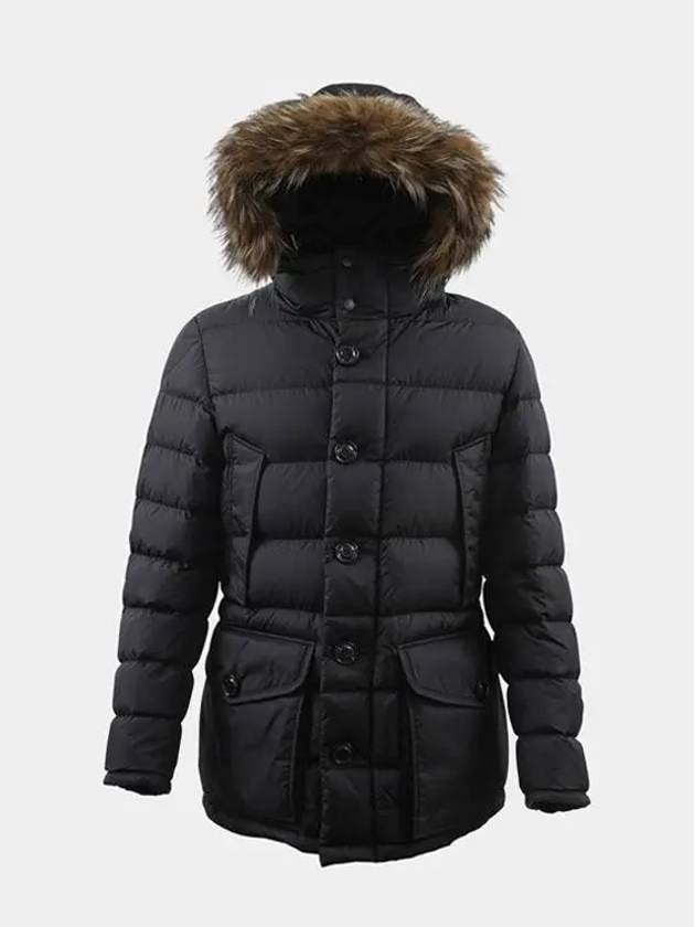 Men's Cluny Long Down Padding Black - MONCLER - BALAAN 4