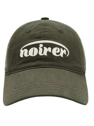 Brushed Applique Cap Khaki - NOIRER FOR WOMEN - BALAAN 1