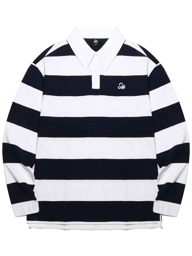 Striped collar sweatshirt NAVY - 20THHOLE - BALAAN 2