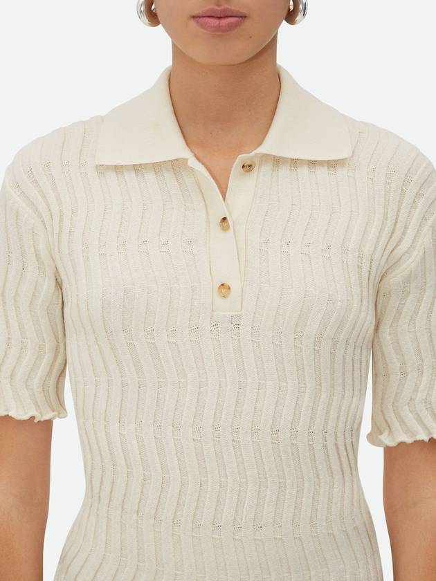 Bottega Veneta Shirts White - BOTTEGA VENETA - BALAAN 4