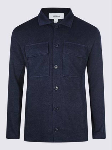 Long Sleeve Shirt EQLJM85EQ62005 850 Navy - RVR LARDINI - BALAAN 1