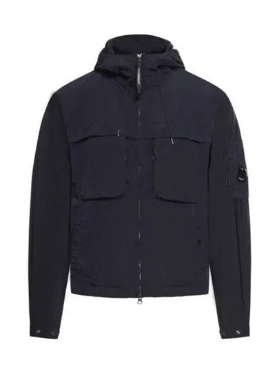 Chrome R Hooded Jacket Navy - CP COMPANY - BALAAN 2